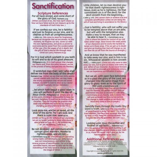 Sanctification - 3ABN Study Mark Pack
