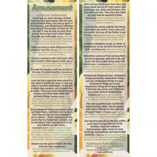 Amusement - 3ABN Study Mark Pack