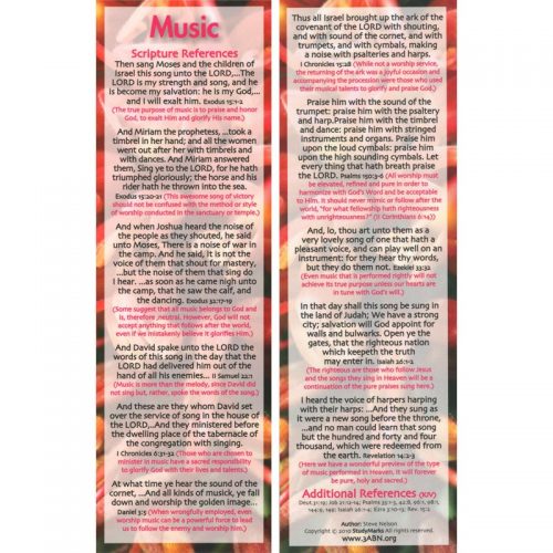 Music - 3ABN Study Mark Pack