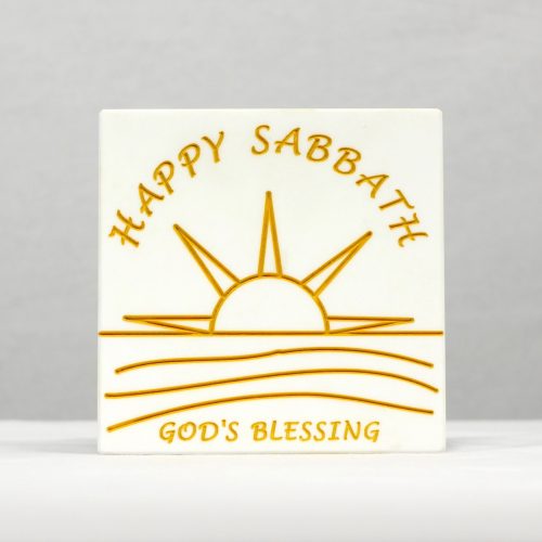 Happy Sabbath Plaque