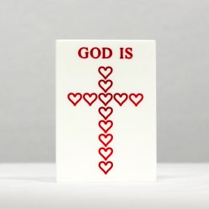 God Is Love Plaque