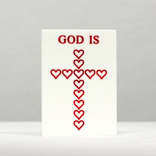 God Is Love Plaque
