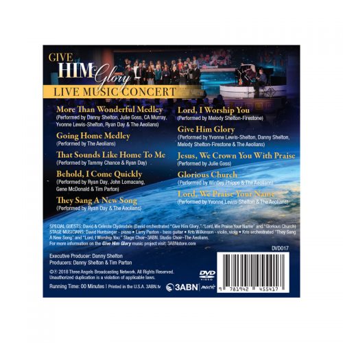 Give Him Glory DVD - Image 2
