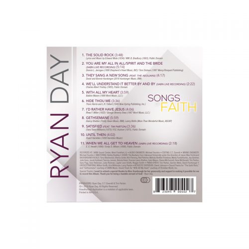 Songs of Faith - CD - Image 2