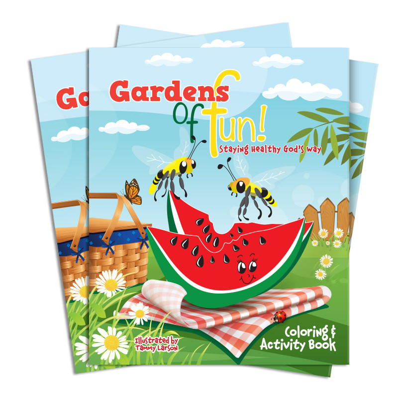 Gardens of Fun - Colouring Book Pack of 10