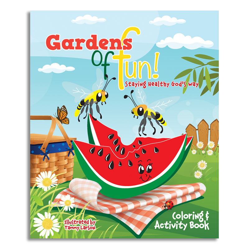 Gardens of Fun - Colouring Book