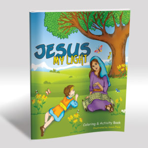 Jesus My Light Colouring Book