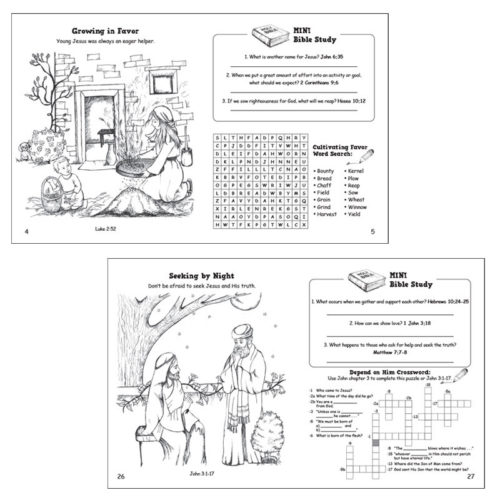 Jesus My Light Colouring Book - Pack or 10 - Image 3