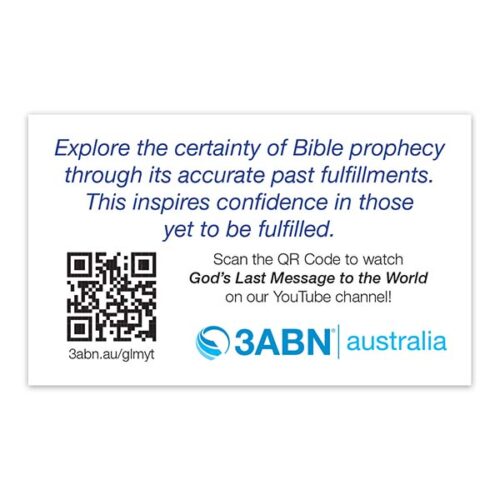 God's Last Message Share Card (50 pack) - Image 2