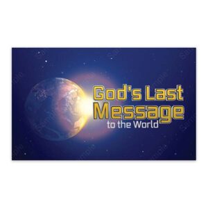 God's Last Message Share Card (100 pack)