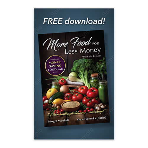 More Food for Less Money Share Card (100 pack)