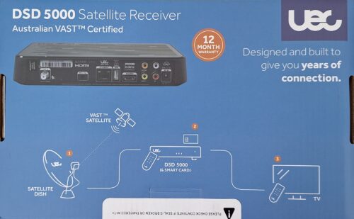 VAST UEC DSD 5000 Satellite Receiver - Image 4