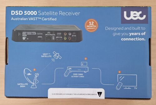 VAST UEC DSD 5000 Satellite Receiver - Image 4