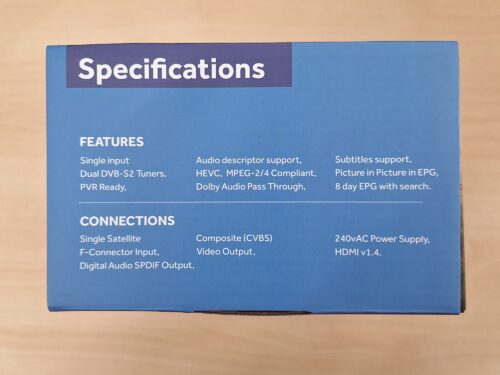 VAST UEC DSD 5000 Satellite Receiver - Image 3
